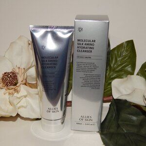 Allies of Skin 3.4oz Full Size Molecular Silk Amino Hydrating Cleanser - Sealed